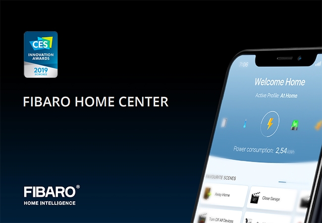 【CES 2019】FIBARO新款App榮獲CES軟體設計獎項