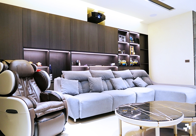 新竹蔡公館: FIBARO 讓您輕鬆享受影音饗宴