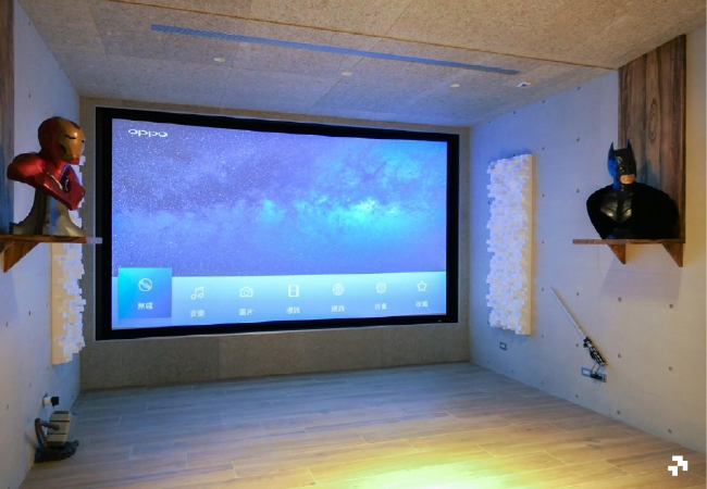 中壢青埔蕭公館,結合展示功能的視聽娛樂空間(成功案例)